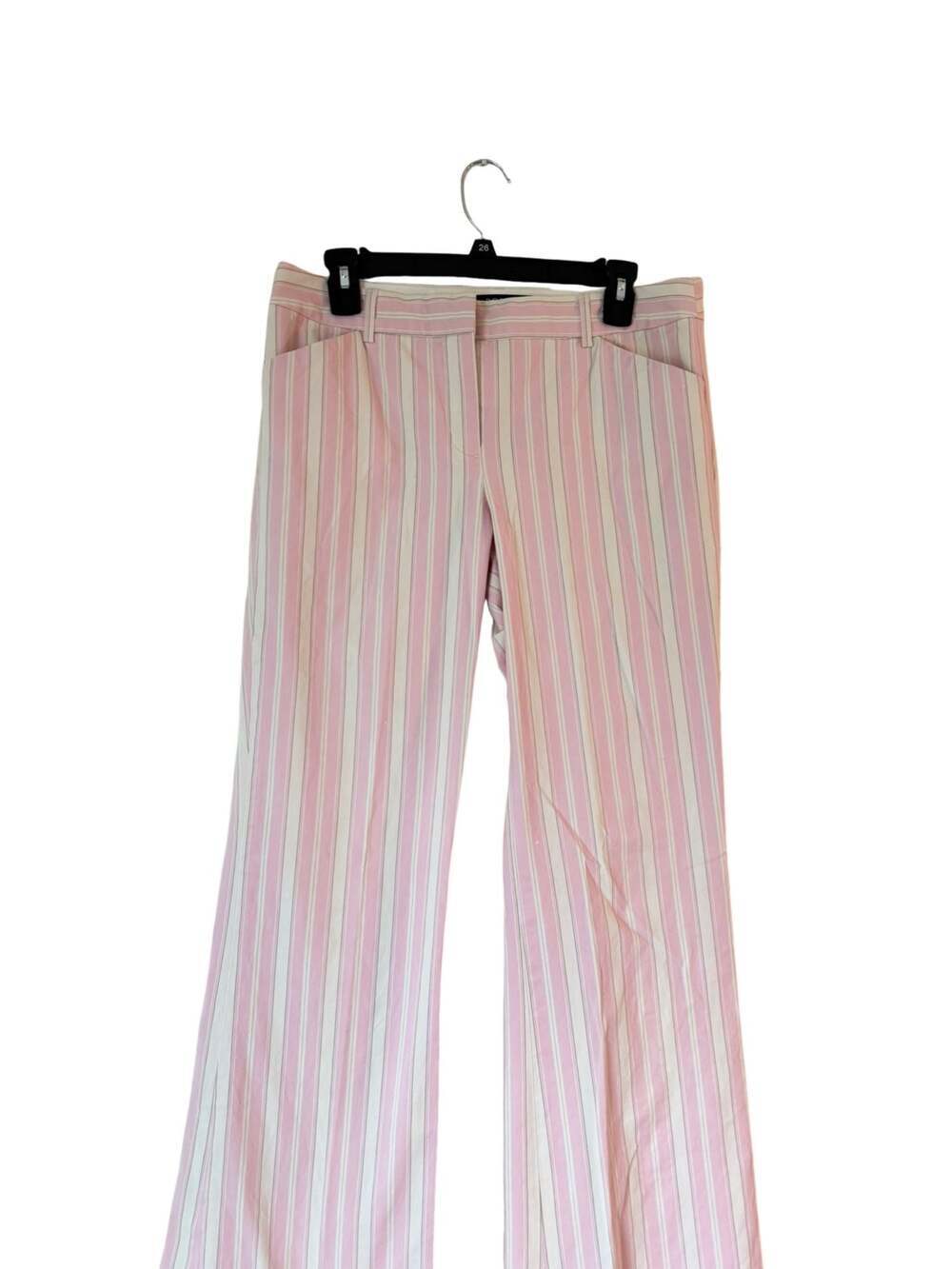 Body by Victoria The Christie Fit Striped Flare Y2K Trousers - Picture 3 of 5